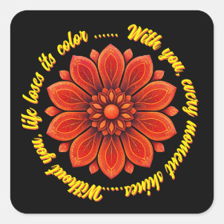 花ギフト 母 娘 姉妹 先生 友達 スクエアシール