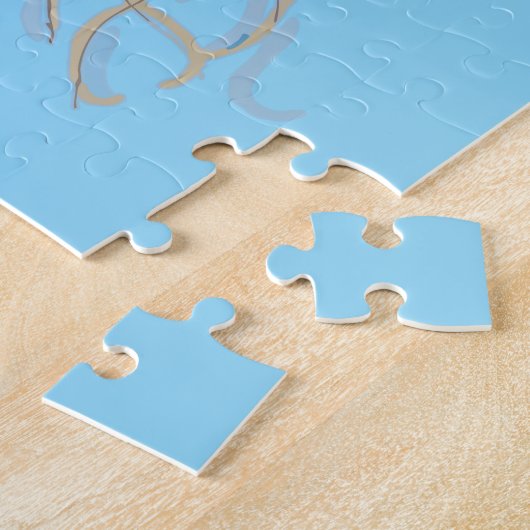 花クラゲ ジグソーパズル (側面)