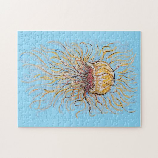 花クラゲ ジグソーパズル (横)