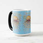 花クラゲ モーフィングマグカップ (正面左)