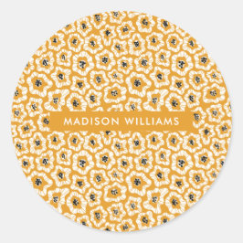 花クラシック丸シール ラウンドシール