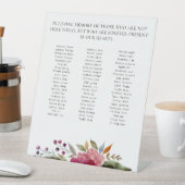 花クラス懇親会メモリアル最大70名 台座サイン (インサイチュ)