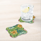 花クール柄 – 春紙コースター ペーパーコースター (インサイチュ)