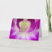 花グリーティングカード カード (正面)