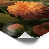 花コンテンポラリーが咲くアートダシュント ポスター (コーナー)