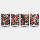 花コンテンポラリー芸術 ガラス缶 (右)