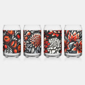 花コンテンポラリー芸術 ガラス缶 (左)