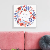 花サイクル キャンバスプリント (インサイチュ (リビング))