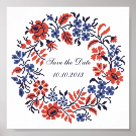 花サイクル ポスター (正面)