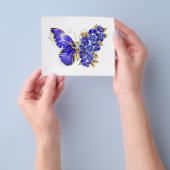 花サファイア蝶 チラシ (手)