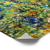 花ザバンクオブザセーヌ川ファインアート ポスター (角)