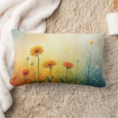 花シーズン装飾用クッション ランバークッション (ブランケット)