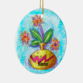 花ジューグ セラミックオーナメント (右)