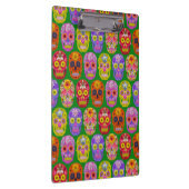 花スカルシームレスパターン2018 クリップボード (右)