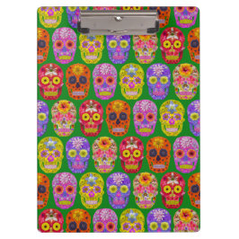 花スカルシームレスパターン2018 クリップボード