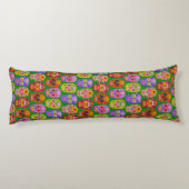 花スカルシームレスパターン2018 ボディピロー (裏面)