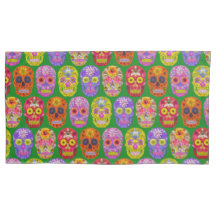 花スカルシームレスパターン2018