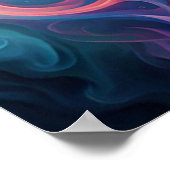 花スカルポスター ポスター (角)