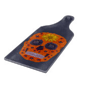 花スカル1 カッティングボード (角)