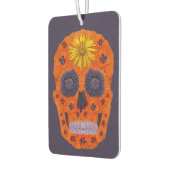 花スカル1 カーエアーフレッシュナー (左)