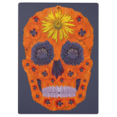 花スカル1 クリップボード (裏面)