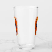 花スカル1 タンブラーグラス (右)