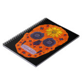 花スカル1 ノートブック (左側)