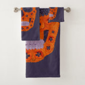 花スカル1 バスタオルセット (インサイチュ)