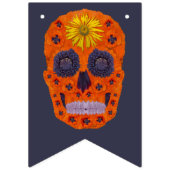 花スカル1 バンティングフラッグ (第1の旗)