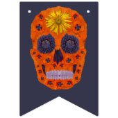 花スカル1 バンティングフラッグ (第3の旗)