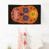 花スカル1 横断幕 (インサイチュ)