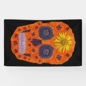 花スカル1 横断幕 (横)