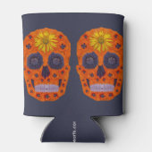 花スカル1 缶クーラー (裏面)