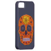 花スカル1 Case-Mate iPhoneケース (裏面/右)