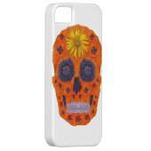 花スカル1 Case-Mate iPhoneケース (裏面/右)