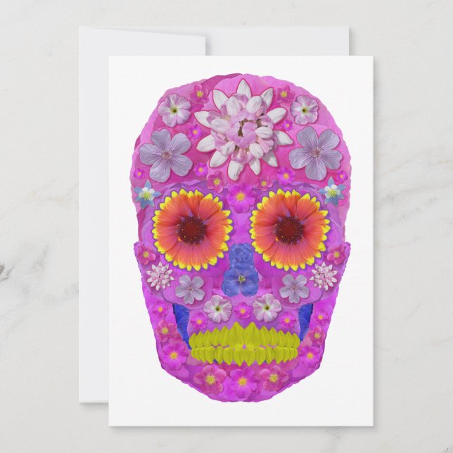 花スカル2 (正面)