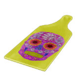 花スカル2 カッティングボード (角)