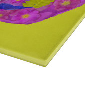 花スカル2 カッティングボード (角)