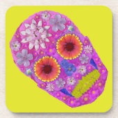 花スカル2 コースター (正面)