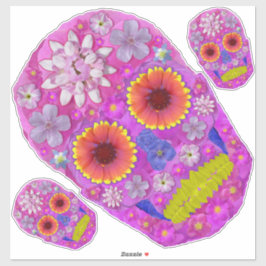 花スカル2 シール