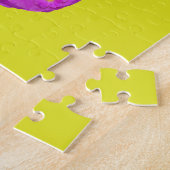 花スカル2 ジグソーパズル (側面)