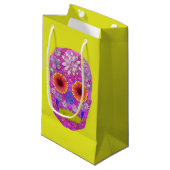 花スカル2 スモールペーパーバッグ (正面アングル)