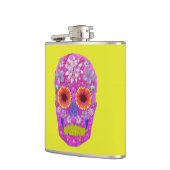 花スカル2 フラスク (左)