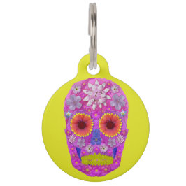 花スカル2 ペット　ネームタグ