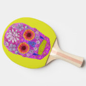 花スカル2 卓球ラケット (横)