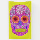 花スカル2 横断幕 (縦)