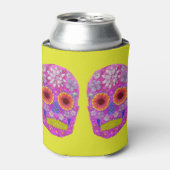 花スカル2 缶クーラー (缶正面)