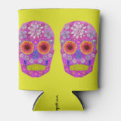 花スカル2 缶クーラー (正面)