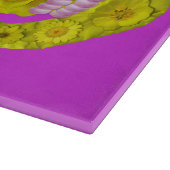 花スカル3 カッティングボード (角)