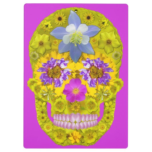 花スカル3 クリップボード (裏面)